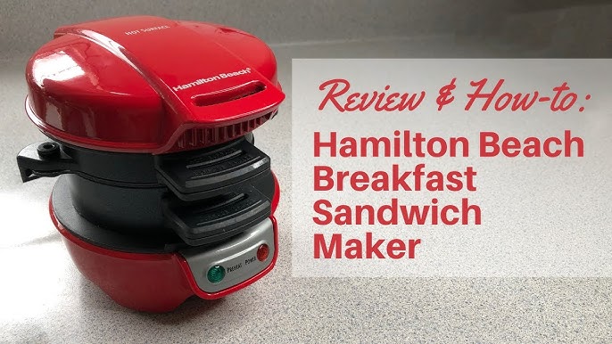 The internet-famous Hamilton Beach breakfast sandwich maker is 23% off