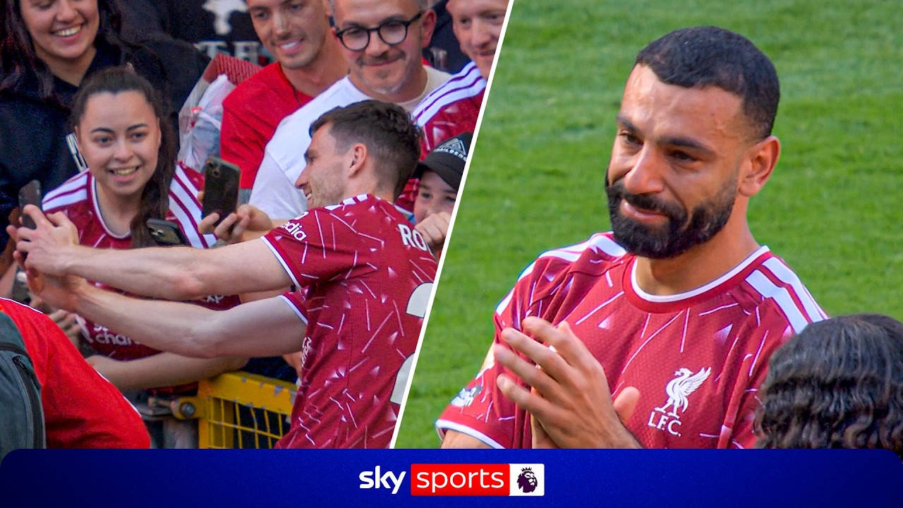 Salah and Robertson Bid Emotional Farewell to Liverpool
