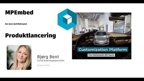 MPEmbed - Matterport customization platform
