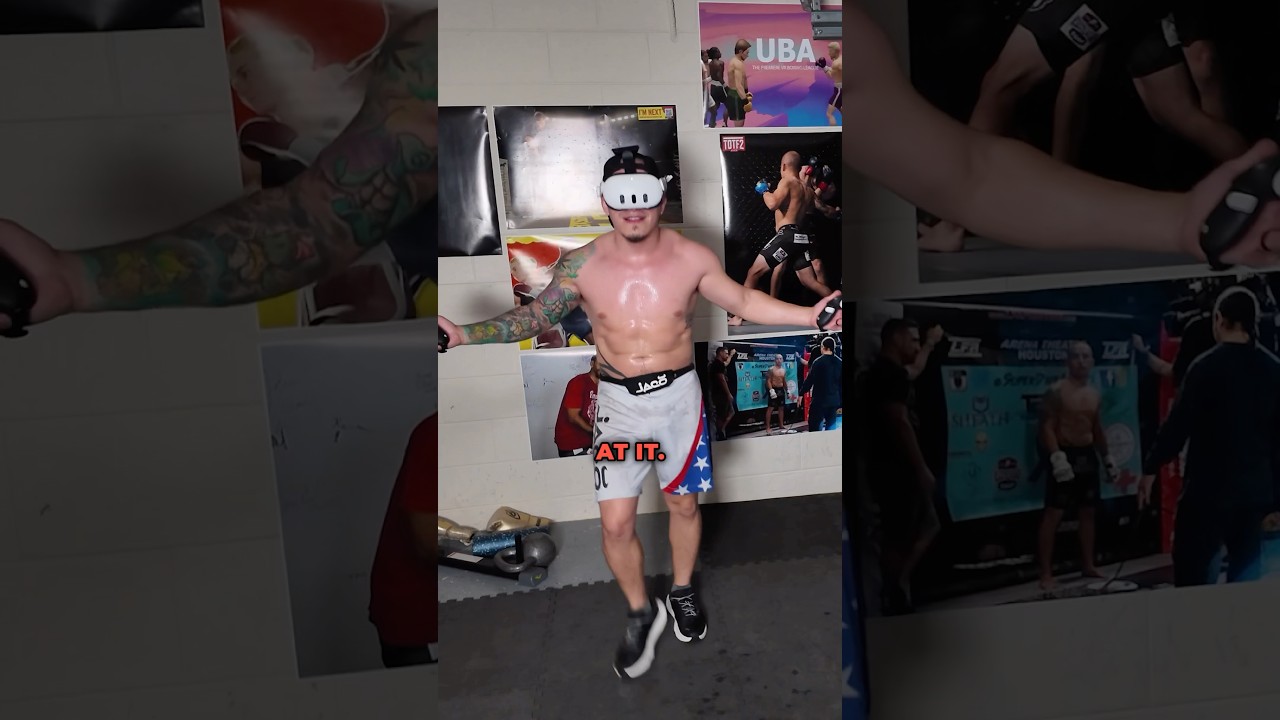 Don’t Sleep on VR Fitness 👀 #HaymakerVR #VRMMA #VRCombat #CoachDave #Gaming @Haymaker-VR