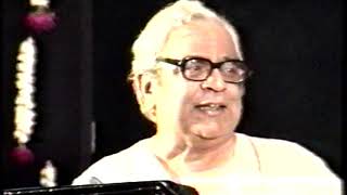 P.L. Deshpande Jagatik Marathi Parishad Speech (August, 1989 Mumbai)