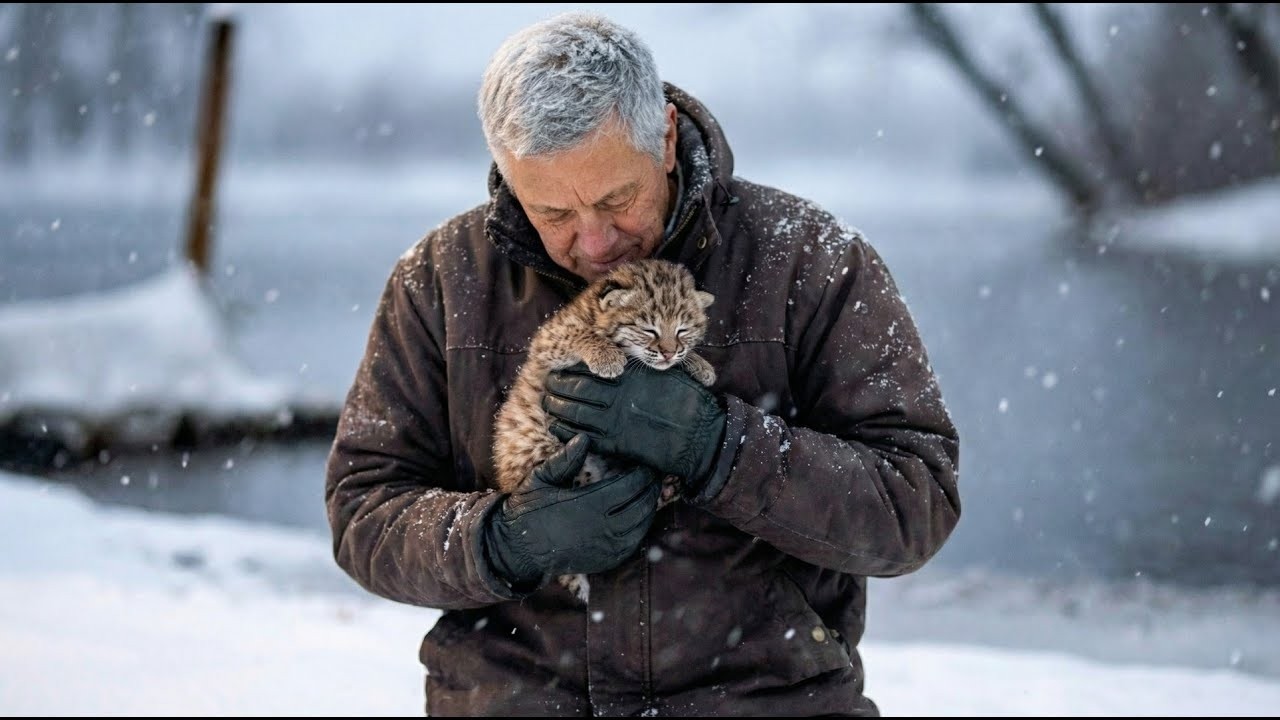 He Saved a Freezing Cat - 1 Year Later, Vets Revealed It's NOT Cat
