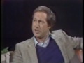 Final Tomorrow Show w/ Chevy Chase attacking NBC and Rex Reed