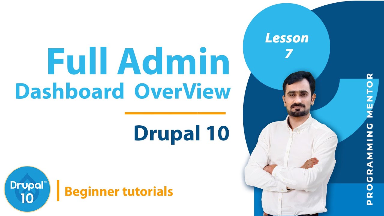 Drupal 10 Complete Admin Overview | programming Mentor | CMS | Urdu ...
