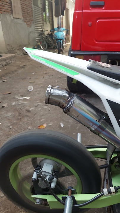 tes knalpot racing mini trail 50cc ...