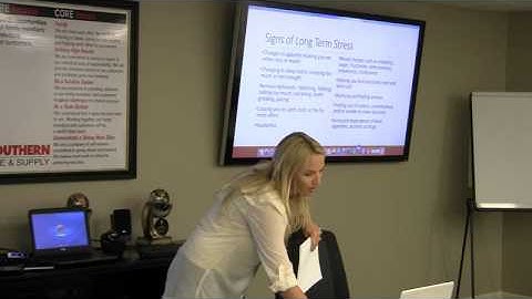 Lunch and Learn. Stress Management. November 2015