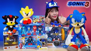 Sonic Figure Collection Review | ASMR Unboxing Sonic The Hedgehog Boxes