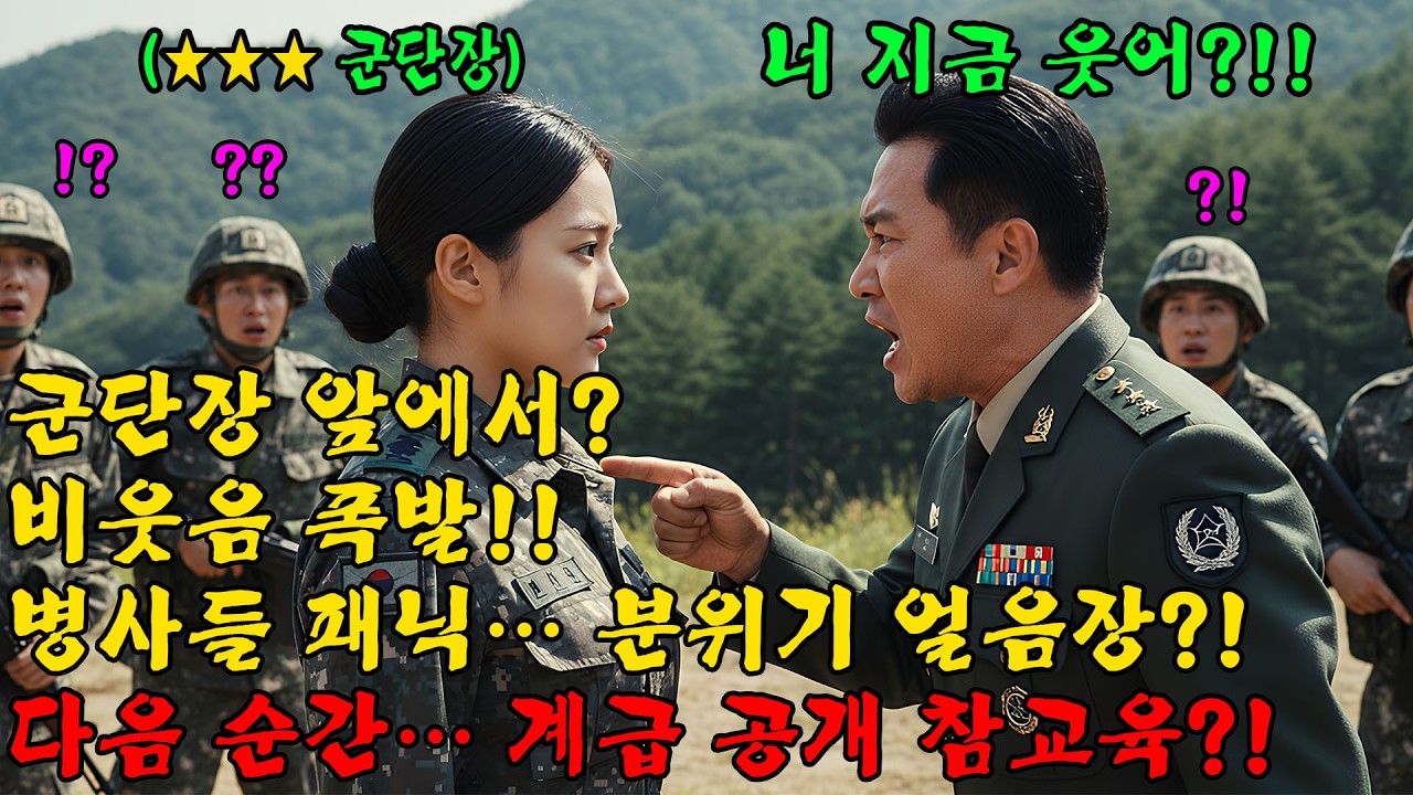 707특임대 최연소 중장 정체도 모르고 선 넘은 중령… 병사들 앞 ‘무릎 사죄’로 끝난 행군 참교육l 오디오북 l 감동 l 창작사연 l