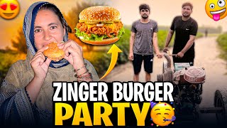Download Lagu “Zinger Burger Party 🍔 | Baji Ki Khushi 😍 | Engine Se Tool Chalana 😱 | Mohsin Family Vlog” MP3 Download Lagu “Zinger Burger Party 🍔 | Baji Ki Khushi 😍 | Engine Se Tool Chalana 😱 | Mohsin Family Vlog” MP3