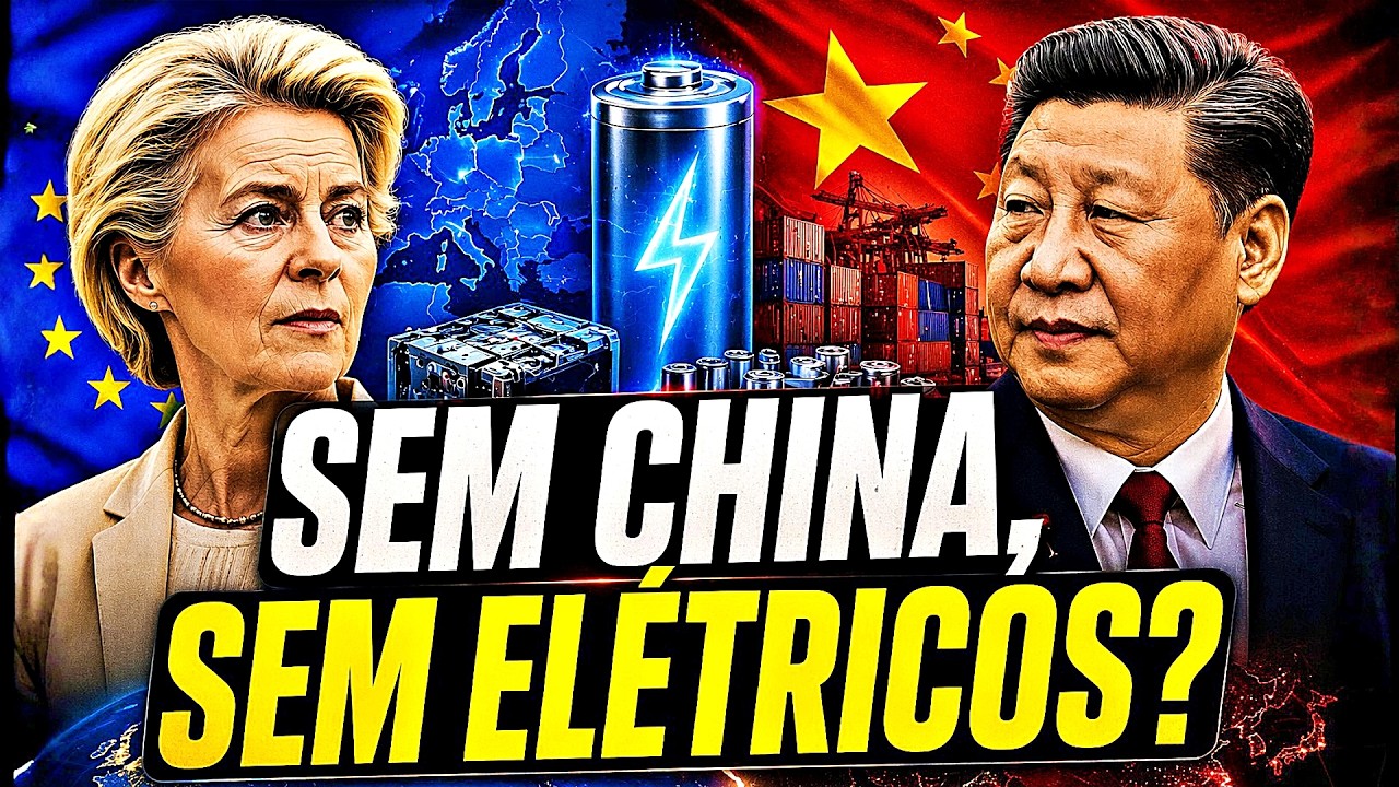 EUROPA SEM BATERIAS? Por que a Europa Não Consegue Competir Com a China Nos Carros Elétricos