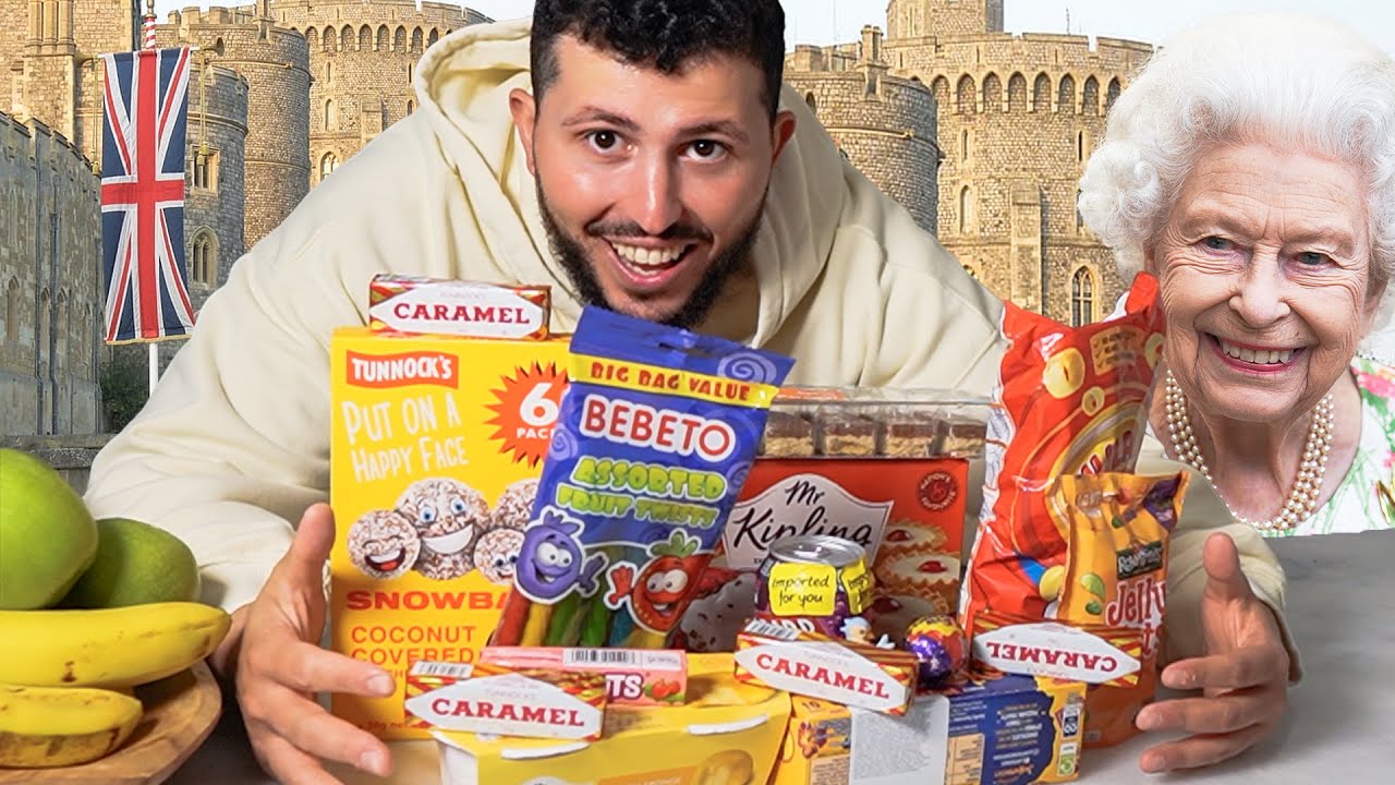 A.B.K findet die Queen heftig,  aber ich probiere britische Süßigkeiten | Haikel