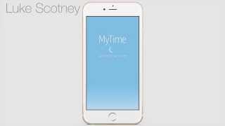 Luke Scotney - MyTime App Demo Video screenshot 4