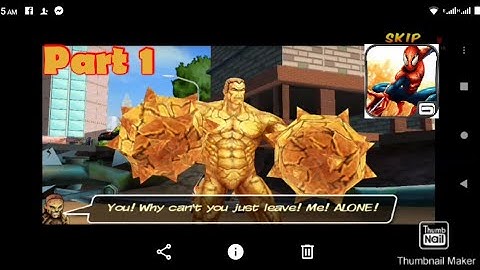 ultimate spiderman total mayhem android gameplay walkthrough part 1