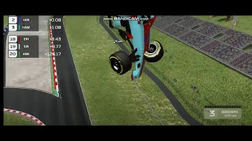OUT OF MAP CRASH F1 MOBILE RACING 2020 #glitch #1 (MUST WATCH)