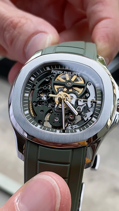 ❗️$100,000.00 PATEK PHILIPPE AQUANAUT❗️by Artisans De Geneve, true #hautehorlogerie