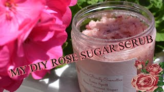 How to make rose sugar scrubs| Life of an Entrepreneur