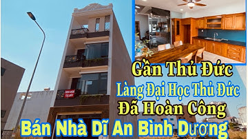 Bán Nhà Dĩ An Bình Dương Gần Quốc Lộ 1k Gần Thủ Đức Làng Đại Học Thủ Đức | Nhà Đất Bình Dương