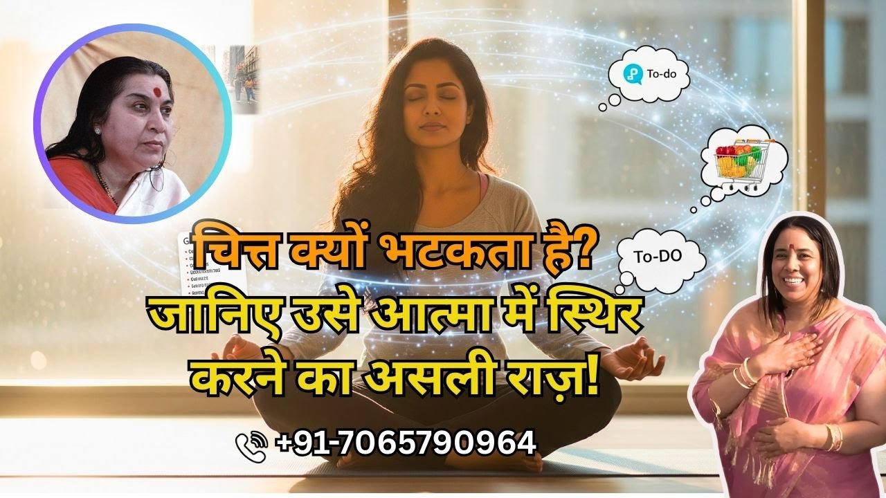 चित्त क्यों भटकता है? जानिए उसे आत्मा में स्थिर करने का असली राज़!