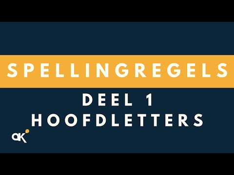 Video: Moet je orthopedie met hoofdletters schrijven?