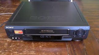 Sony VCR Rewind Issue