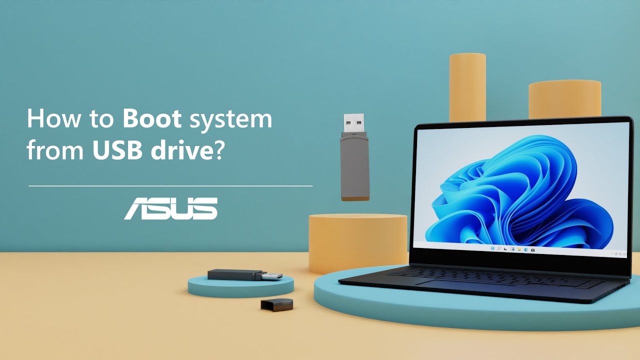 How to Boot System from USB Drive? | ASUS SUPPORT - YouTube