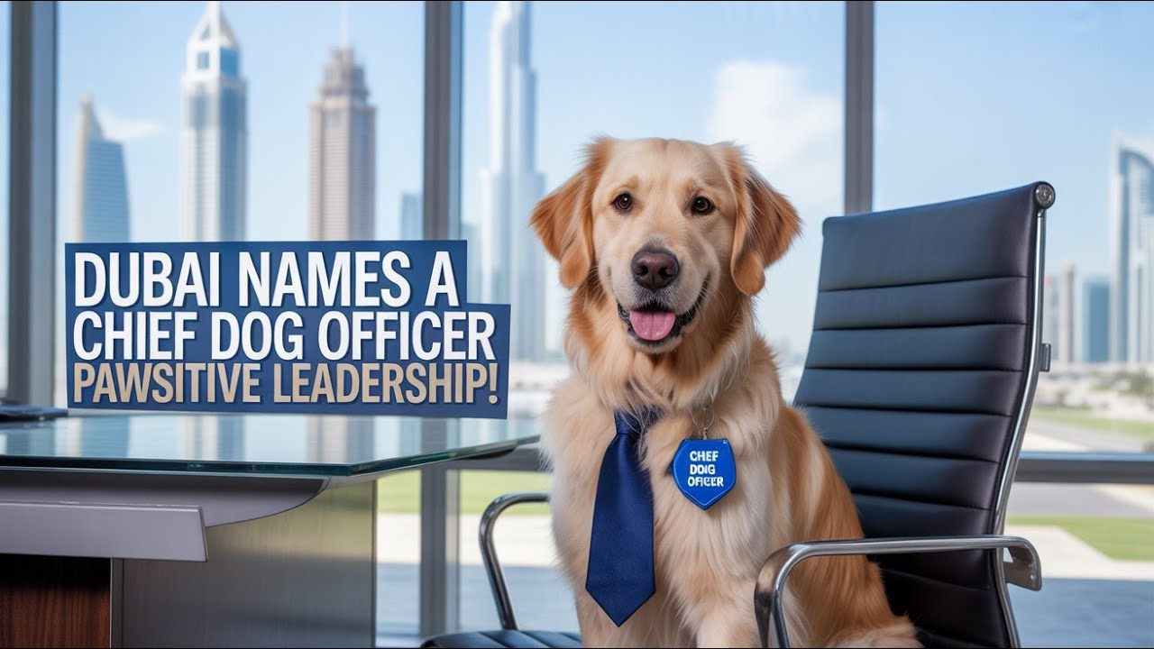 Dubai Names a Chief Dog Officer 🐶 | Pet-Friendly Communities on the Rise