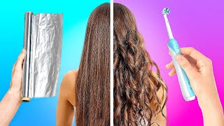Cheap Ways To Have Stunning Hair ✨ || Hair Hacks vs Gadget
