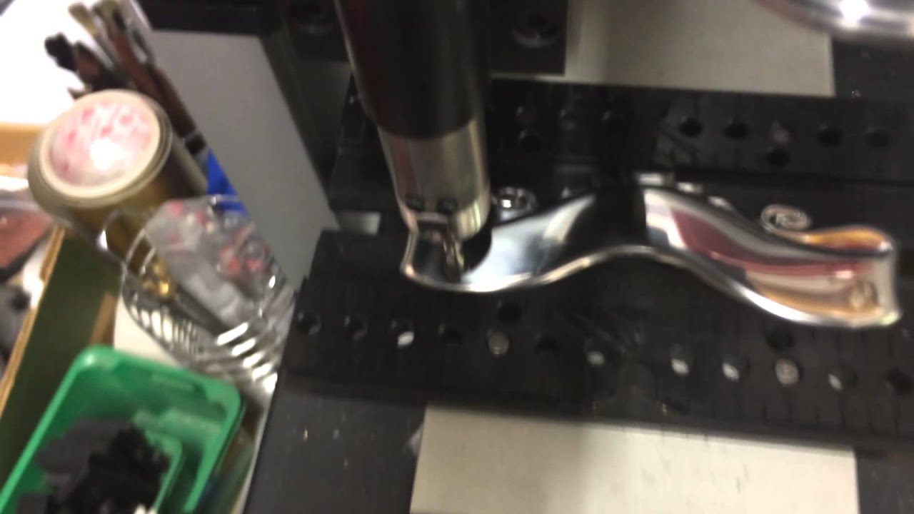 Engraving a Top Scroll - YouTube