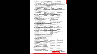 FPSC Voice Principal Paper held on 12-05-2026 #fpsc #testpreparation