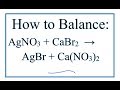 Balancing Chemical Equations and Ions