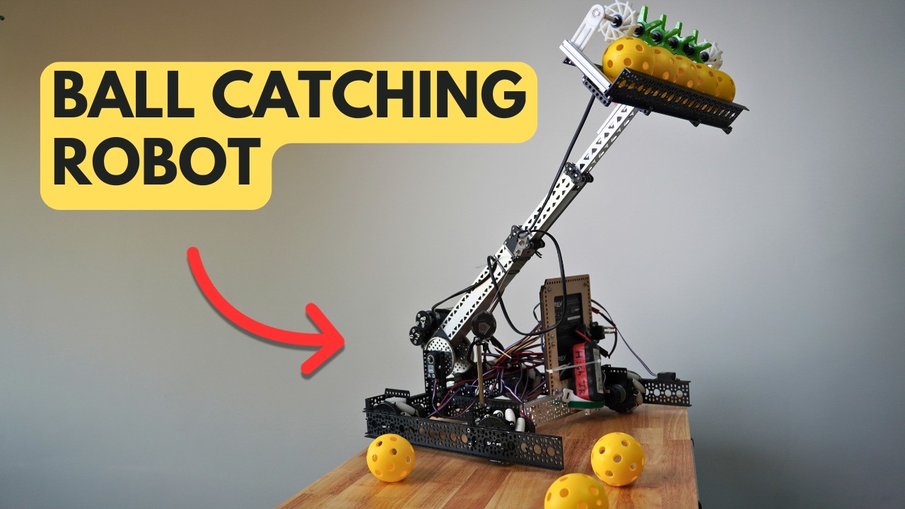 I Built a Robot Whose Only Job Is to Hunt Down Balls