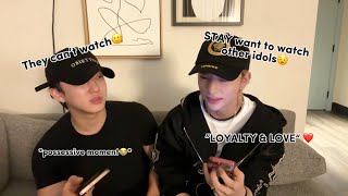 stray kids being JEALOUS AND POSSESSIVE OF STAY 😭😭 (ft. skz mentioning boys planet) Resimi
