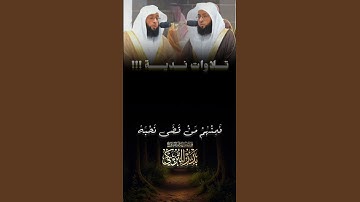 تحابير بديعة #تلاوات #الشيخ #بدر_التركي