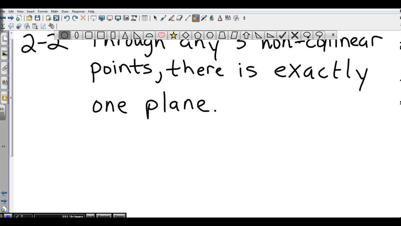 Geometry 2 5 Postulates and Proofs - YouTube