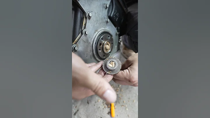 How to remove pilot bearing with bread #diy #mechanic #lsx #lsswap