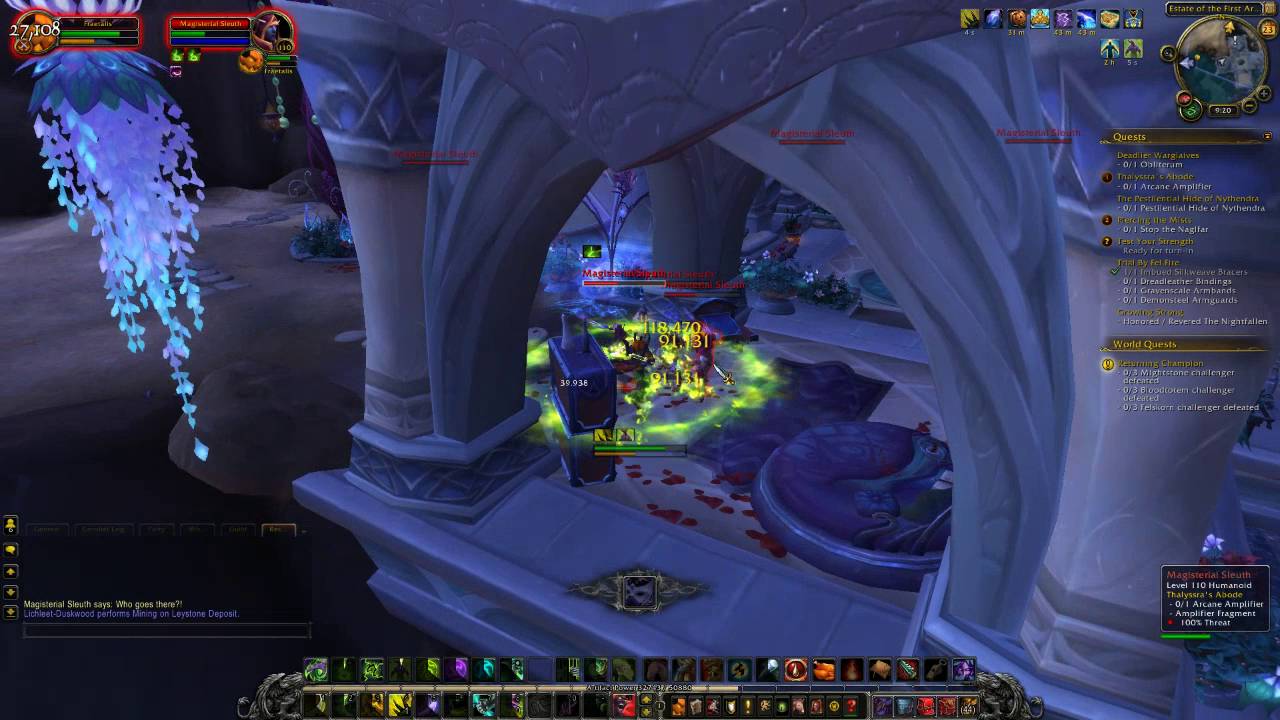 World of Warcraft Thalyssra's Abode Legion Quest Guide