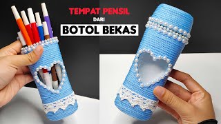 Ide Kreatif Tempat Pensil Dari Botol Plastik Bekas Kreasi Dari Botol Bekas Shampo