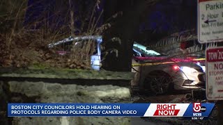Boston councilors push for release of body camera video in Roxbury police shooting
