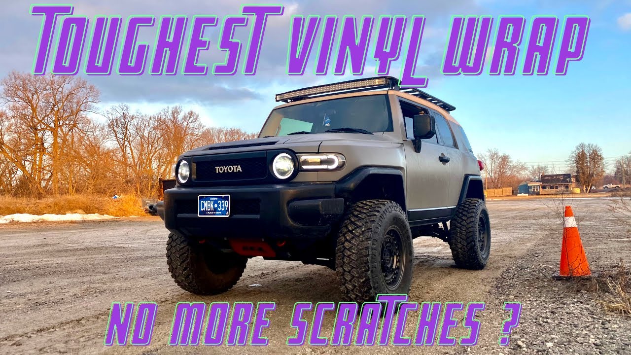 Vinly Wrap OffRoad Protection (Avery Dennison rugged Wrap) First in