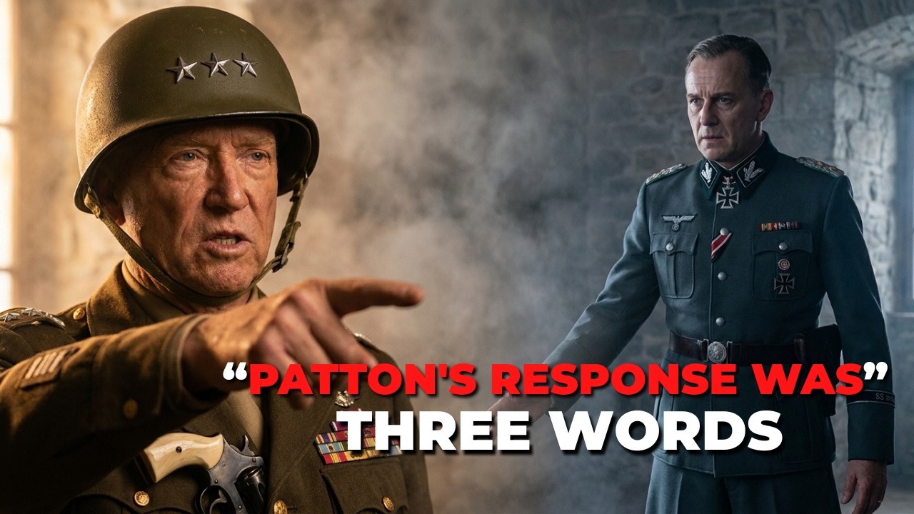 Patton said just Three words - When an SS General demanded to be treated as an Equal