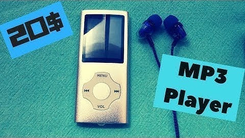 Hotechs MP3 Music Player unboxing review