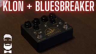 Nordvang '83 Dual Overdrive Pedal V2  Bluesbreaker AND Klon In One! Desert Island Pedal!