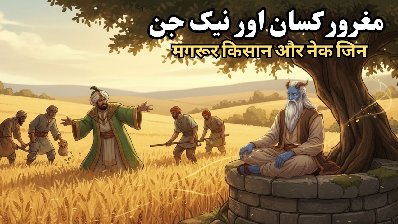 Sone Ki Lalach Aur Naik Jin | Lalach Ka Anjaam | Islamic Moral Story