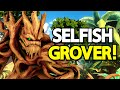 Is the selfish grover healing build any good paladins gameplay