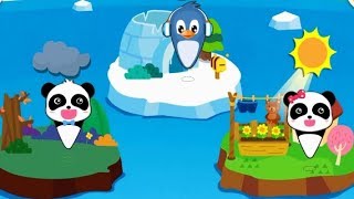 Baby Panda Learns Weather - How to Make an Igloo - Magical Weather - BabyBus Game screenshot 5