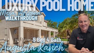 🏡 Resort-Style Living in Augusta Ranch | 5-Bed, 4-Bath Home with Pool & Spa!