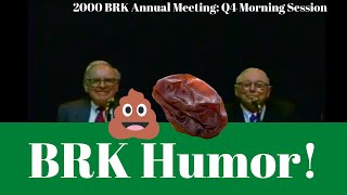 Brk Humor Charlie Mungers Famous Raisins & Turds Remark