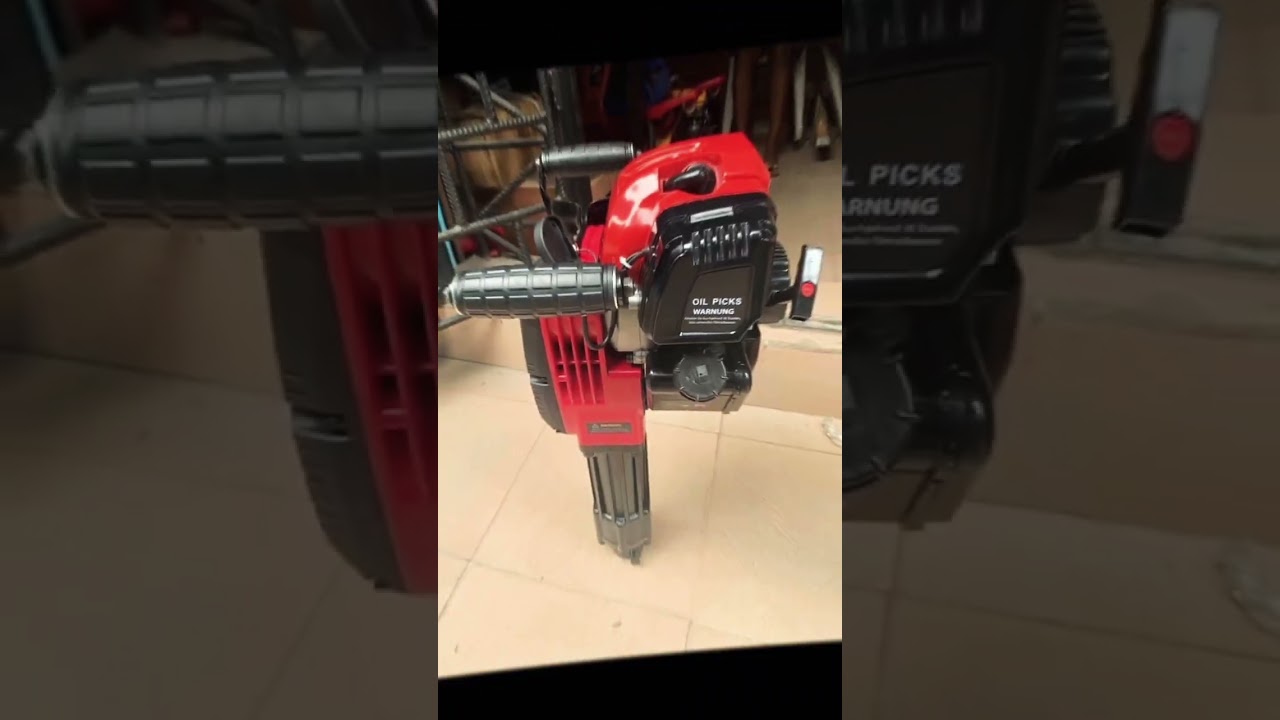 Demolition breakers, jack hammer display 