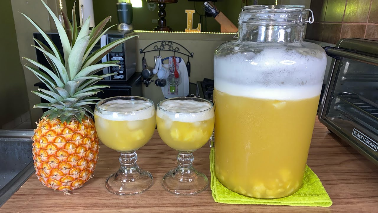 COMO PREPARAR REFRESCO DE PIÑA/ DELICIOSO / SABROSO / FÁCIL DE PREPARAR