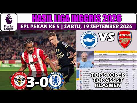 AREABET4D x fafa678 - Hasil Liga Inggris Tadi Malam ~ Brentford vs Chelsea Pekan 5 2026